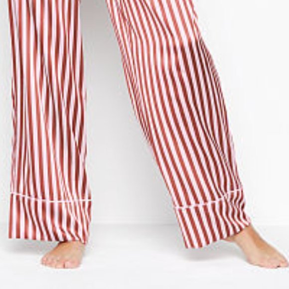 SzS NWT 31” Inseam VS Satin Long Pant Striped - Picture 7 of 16